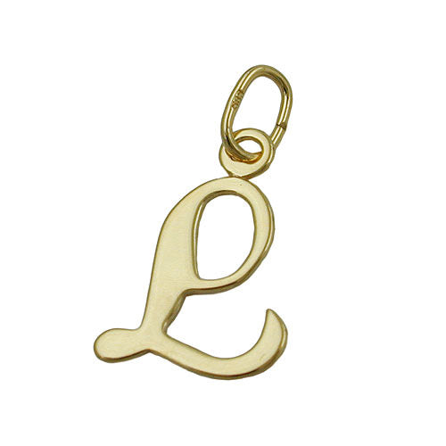 Anhänger Buchstabe L Gold 585
