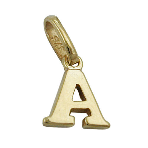 Anhänger Buchstabe A Gold 375