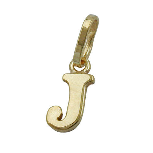 Anhänger Buchstabe J Gold 375