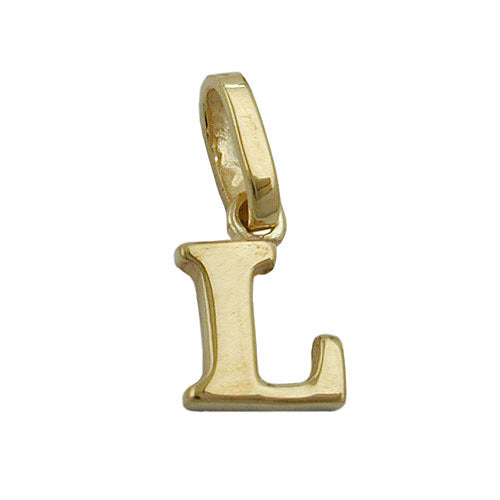 Anhänger Buchstabe L Gold 375