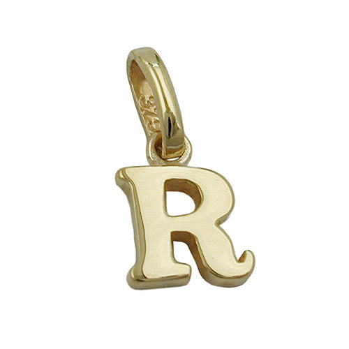 Anhänger Buchstabe R Gold 375
