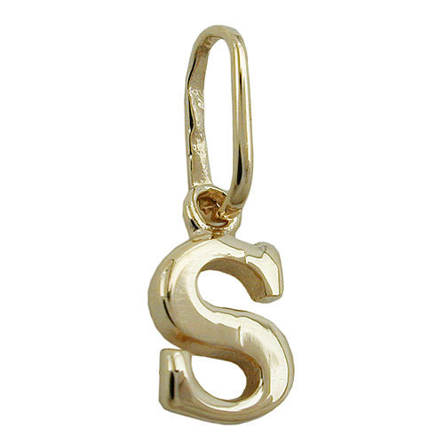 Anhänger Buchstabe S Gold 375