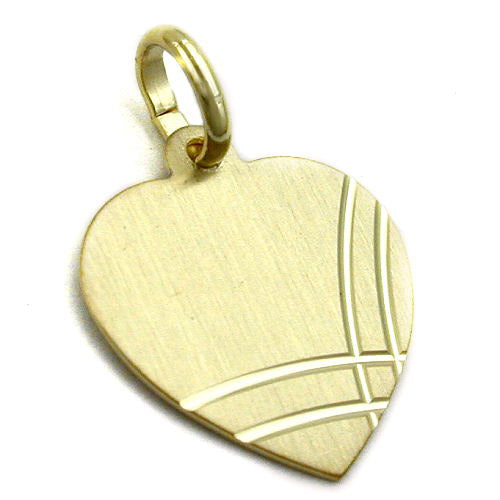 Anhänger Herz diamantiert Gold 375