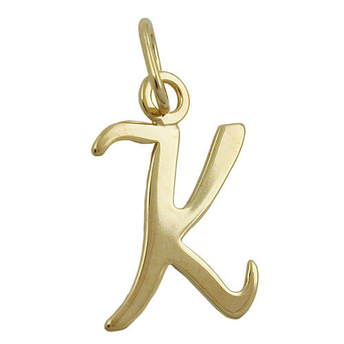 Anhänger Buchstabe K Gold 333