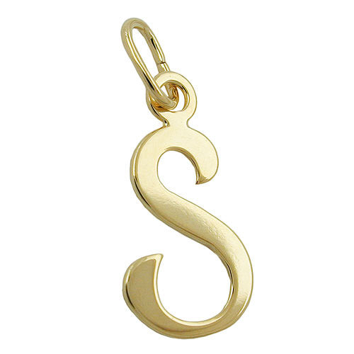 Anhänger Buchstabe S Gold 333