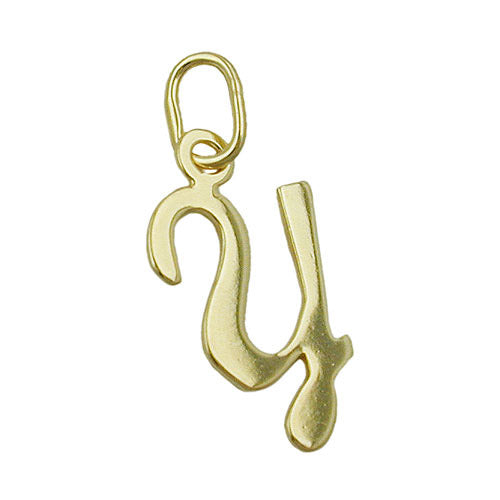Anhänger Buchstabe Y Gold 333