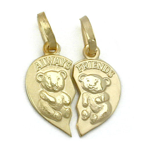Anhänger Herz ALWAYS FRIENDS Gold 375