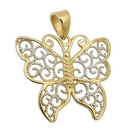 Anhänger Schmetterling Gold 375
