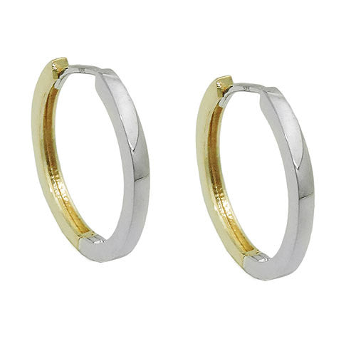 Creolen bicolor Gold 375