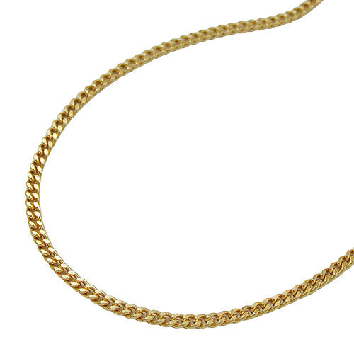 Kette Panzerkette 42cm Gold 375