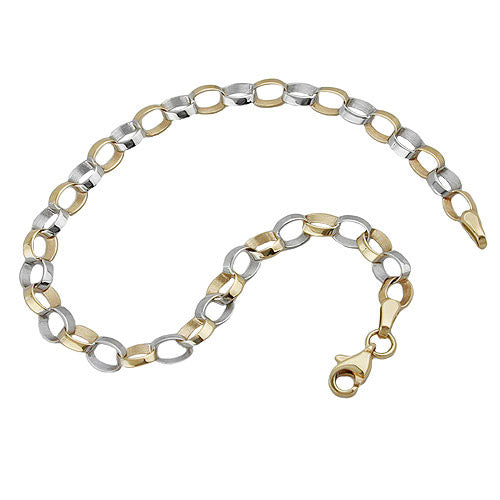 Armband Ankerkette oval Gold 375