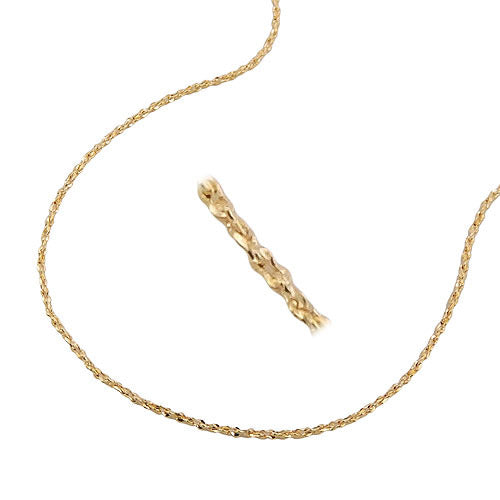 Kette Fantasie diamantiert Gold 585