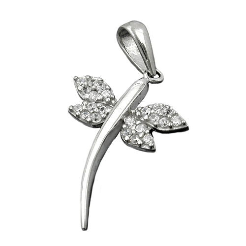 Anhänger Libelle Zirkonia Silber 925