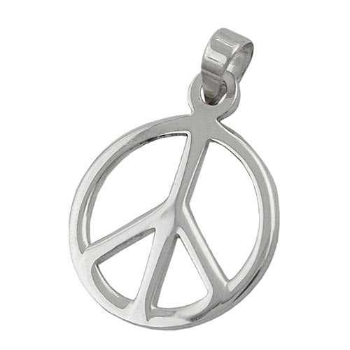 Anhänger Peace-Zeichen Silber 925