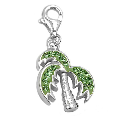 Charm Palme Silber 925