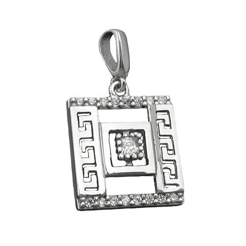Anhänger römisches Muster Silber 925