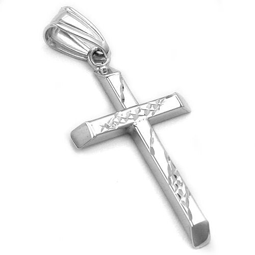 Anhänger Kreuz diamantiert Silber 925