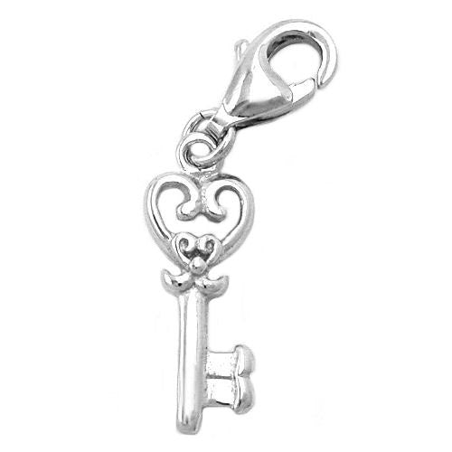 Charm Schlüssel Silber 925