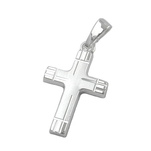 Anhänger Kreuz diamantiert Silber 925