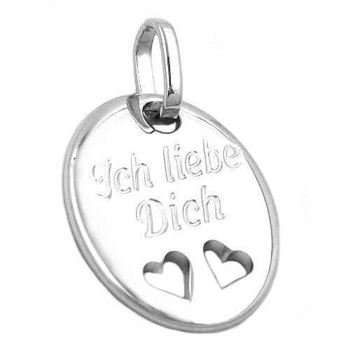 Anhänger Ich liebe Dich Silber 925