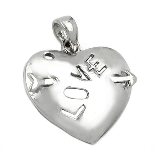 Anhänger Herz mit Pfeil Love 925