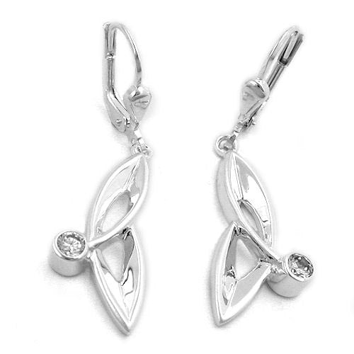 Ohrringe Brisur Zirkonia Silber 925