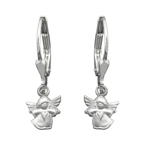 Ohrringe Brisur fliegender Engel Silber 925
