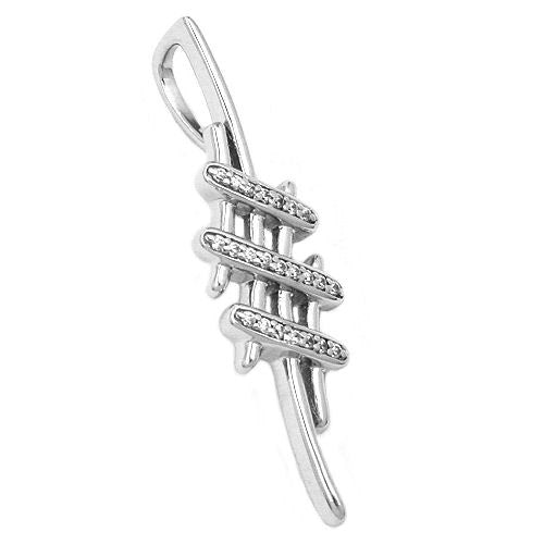 Anhänger mit Zirkonia Silber 925