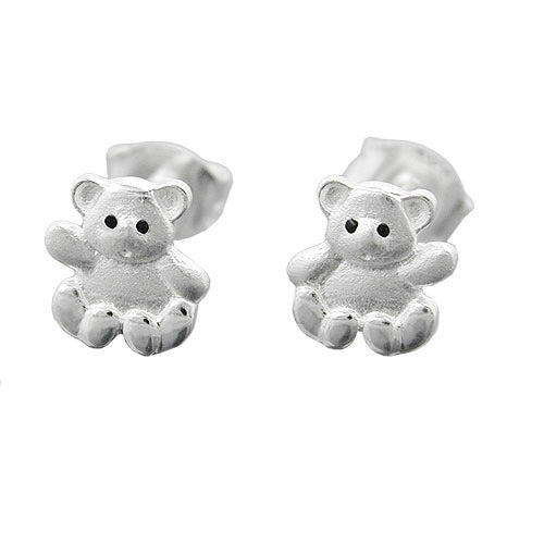 Ohrstecker Bärchen Silber 925