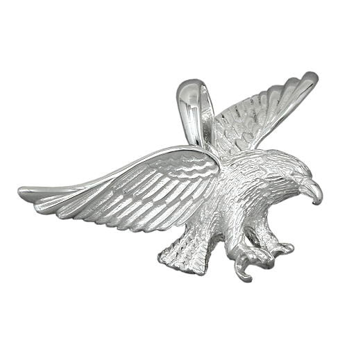 Anhänger Adler 40mm breit Silber 925