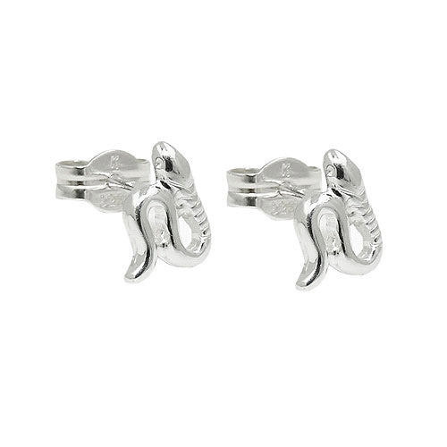 Ohrstecker Schlange-mini Silber 925