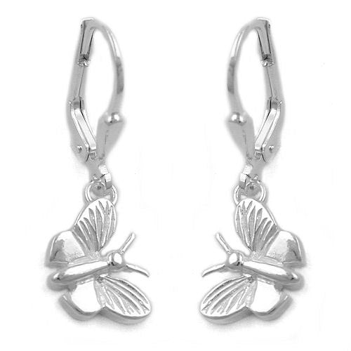 Ohrringe Brisur Schmetterling Silber 925