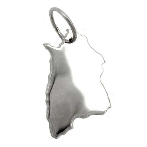 Anhänger BRD-Bundesland BW Silber 925