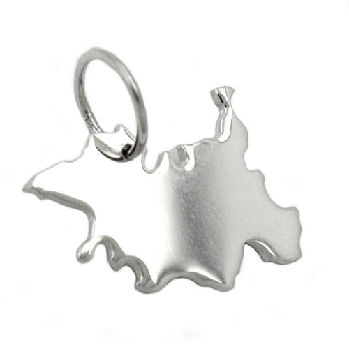 Anhänger BRD-Bundesland SH Silber 925