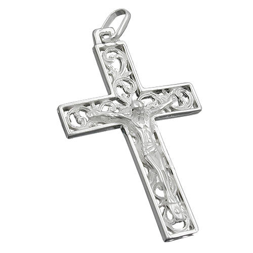 Anhänger Kreuz mit Jesus Silber 925