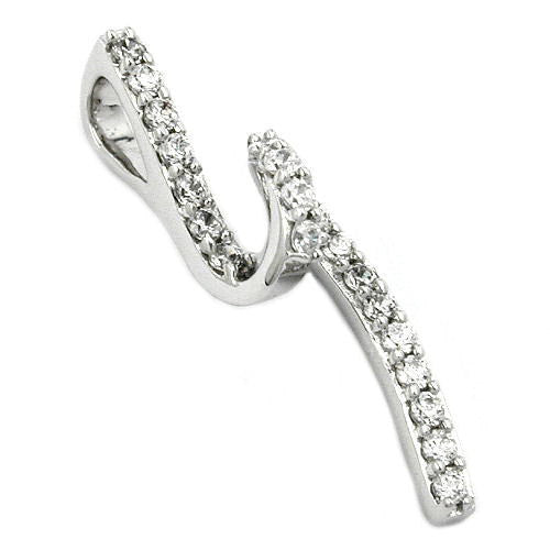 Anhänger mit Zirkonia Silber 925