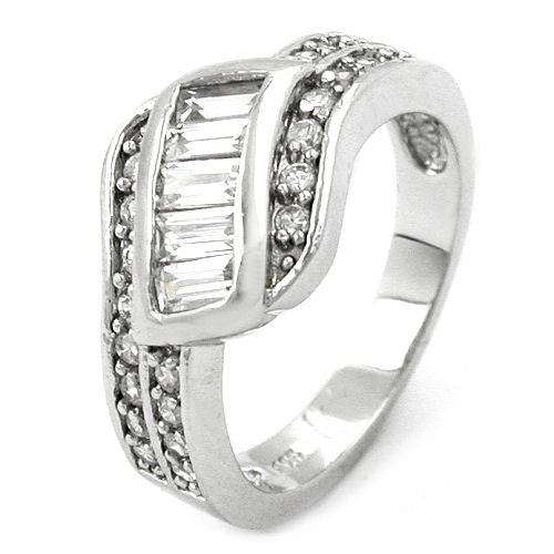 Ring Zirkonia weiß Silber 925