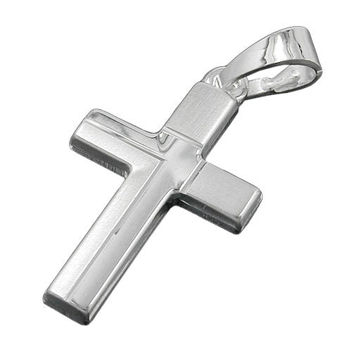 Anhänger Kreuz diamantiert Silber 925