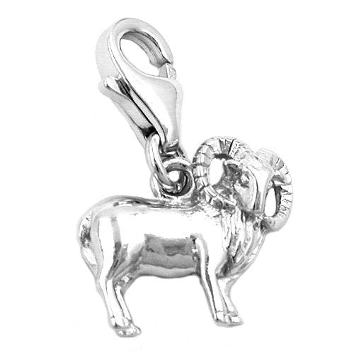 Charm Widder Silber 925