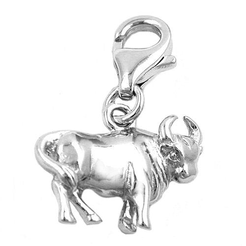 Charm Stier Silber 925