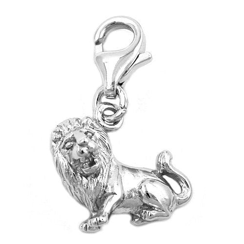 Charm Löwe Silber 925