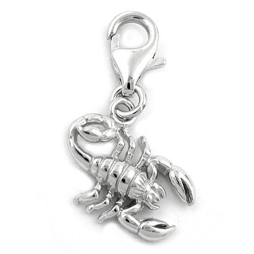 Charm Skorpion Silber 925