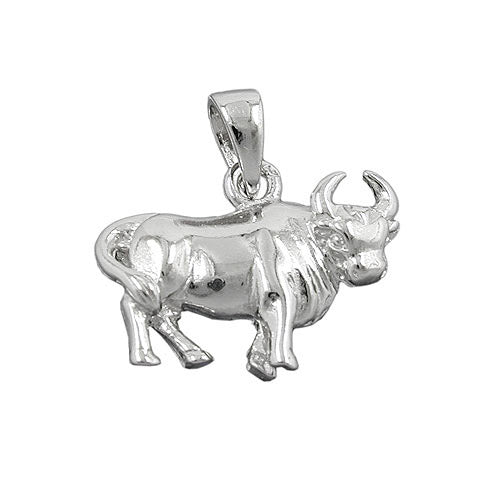 Anhänger Stier Silber 925