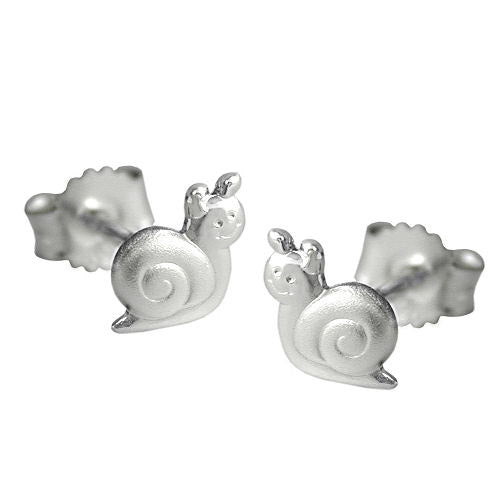 Ohrstecker Schnecke Silber 925