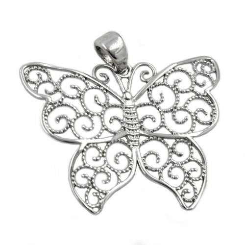 Anhänger Schmetterling Silber 925