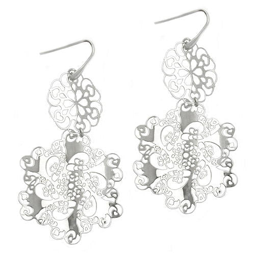 Ohrringe Ohrhaken filigran Silber 925