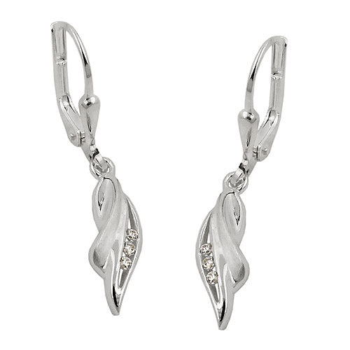 Ohrringe Brisur Zirkonia Silber 925
