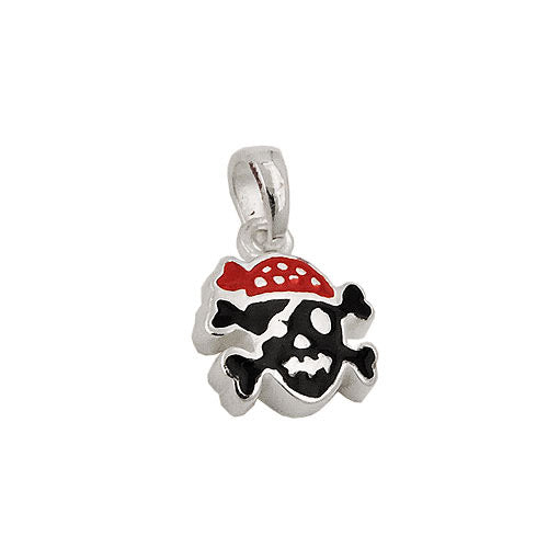 Anhänger Totenkopf Silber 925