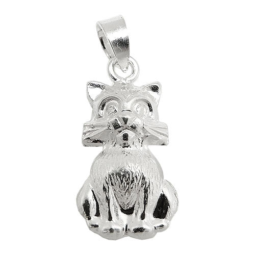 Anhänger Katze Silber 925