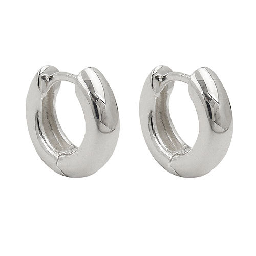 Creolen KlappCreolen 12 5x4mm Silber 925